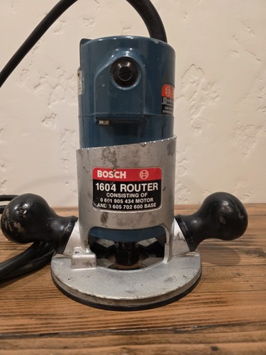 Bosch 1604 fixed base router - bosch,