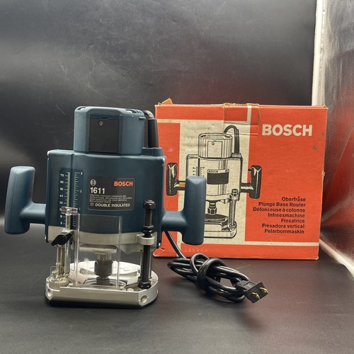 Bosch 1611evs plunge router - 1611evs, 15