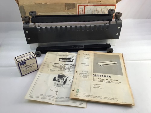 Craftsman dovetail router - craftsman,