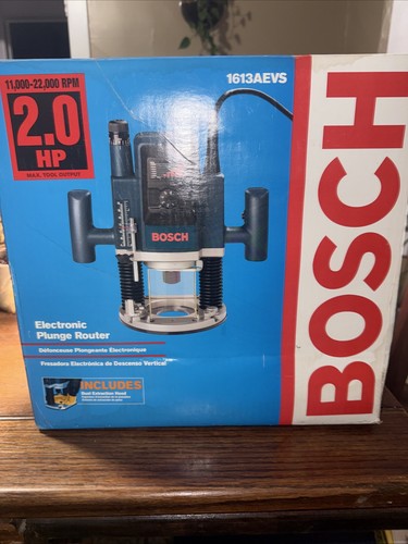 Bosch 1613evs plunge router - plunge,