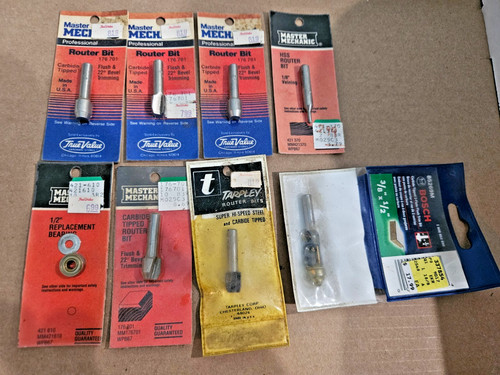 Router bits lot master - 8,
