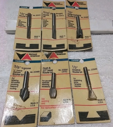 6pc vermont american - 6pc,