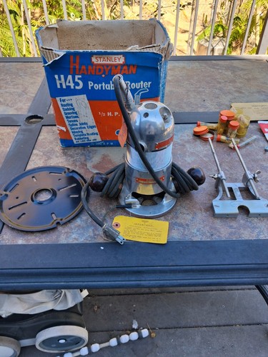 Vintage stanley router h45 - router,